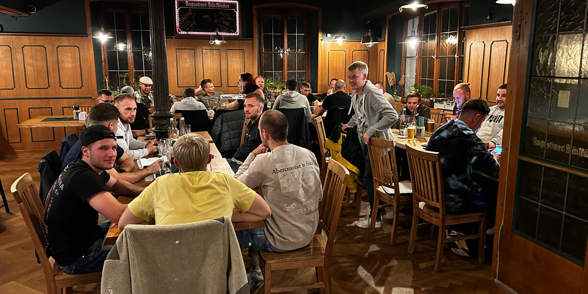 Vereinsstammtisch im Bayerischen HOf