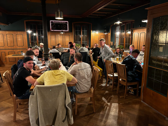 Vereinsstammtisch im Bayerischen HOf