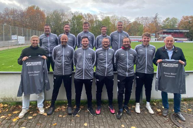 Gruppenfoto der Jugendtrainer