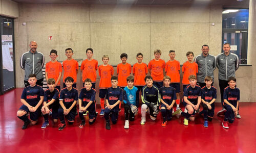 Mannschaftsfoto der D1-Jugend